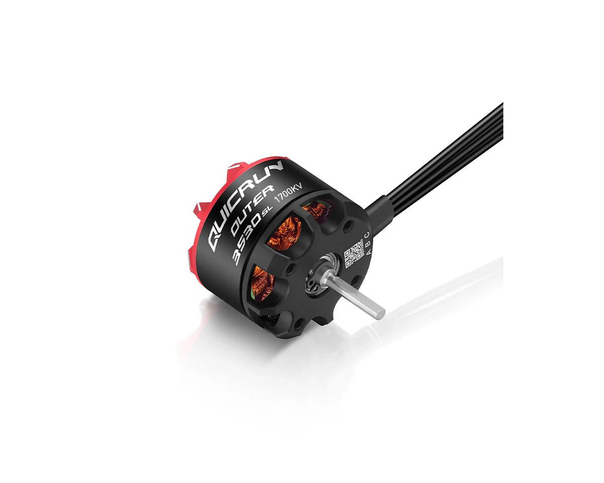 HobbyWing 30404851 1700Kv Quicrun Outer 3530 SL Brushless Outrunner Motor