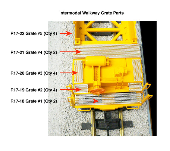 USA Trains R17120 G NS Intermodal Car with Containers #3