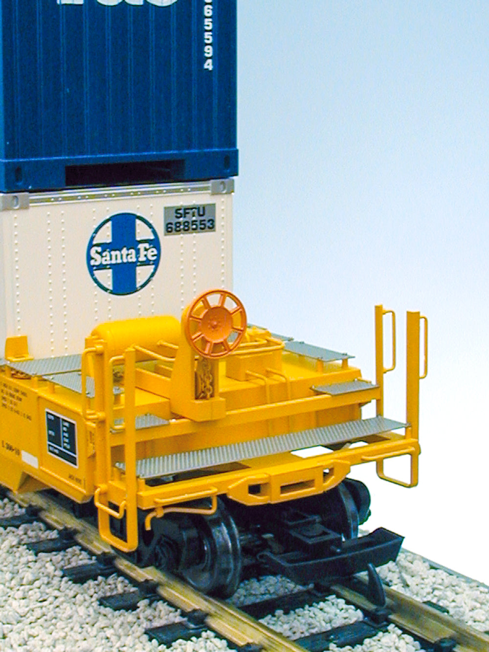 USA Trains R17120 G NS Intermodal Car with Containers #3