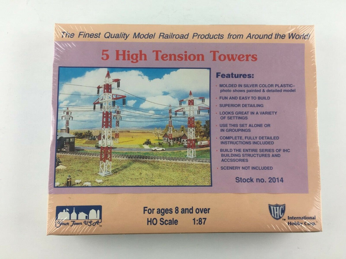 IHC 2014 HO 5 High Tension Towers Kit (Set of 5)