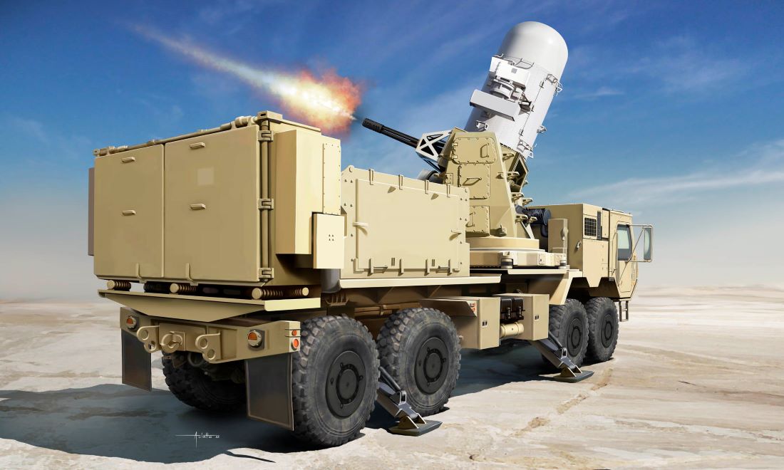 I Love Kit 63526 1:35 US C-RAM Weapons System with HEMTT A3 Plastic Model Kit