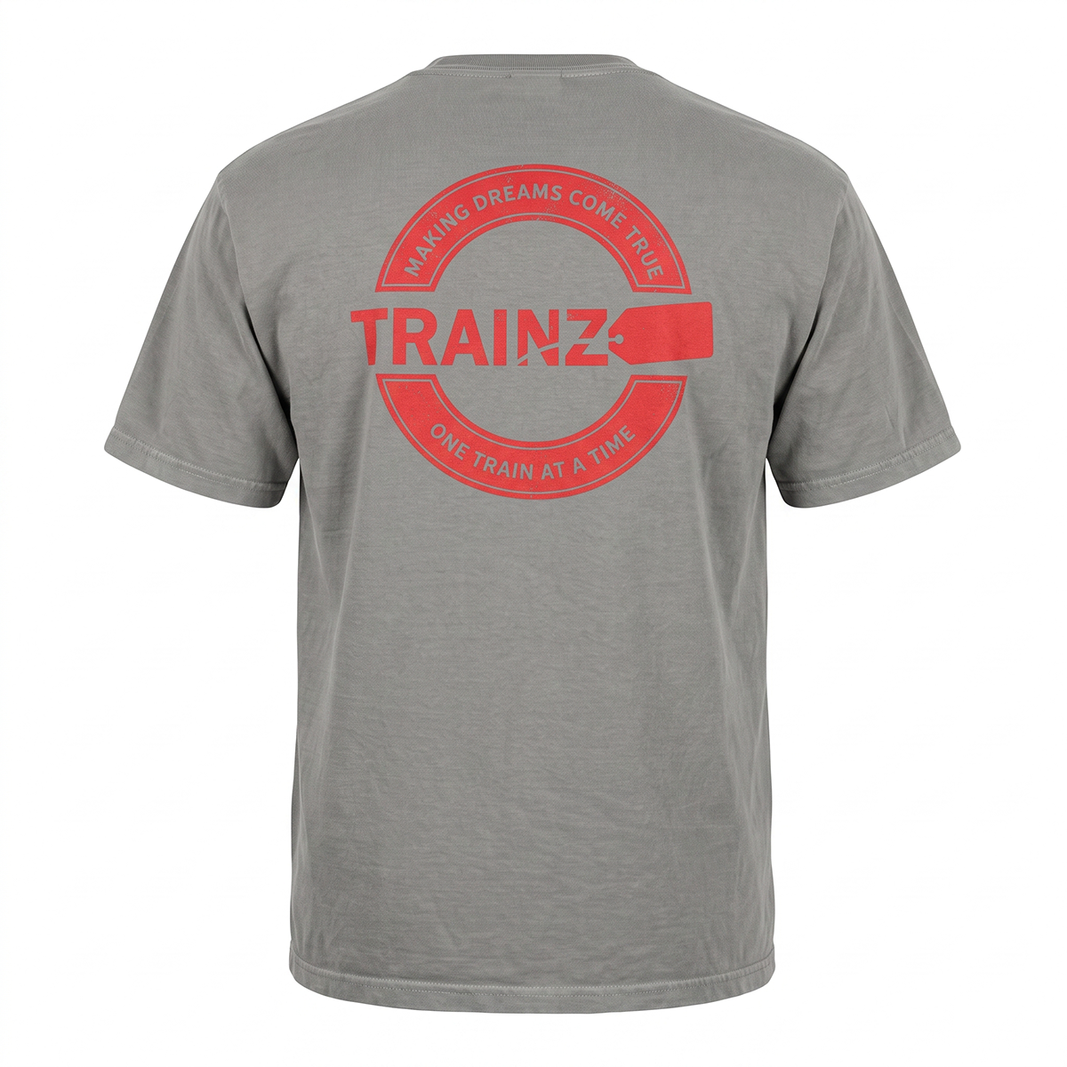 Trainz Official Trainz.com T-Shirt (Gray)