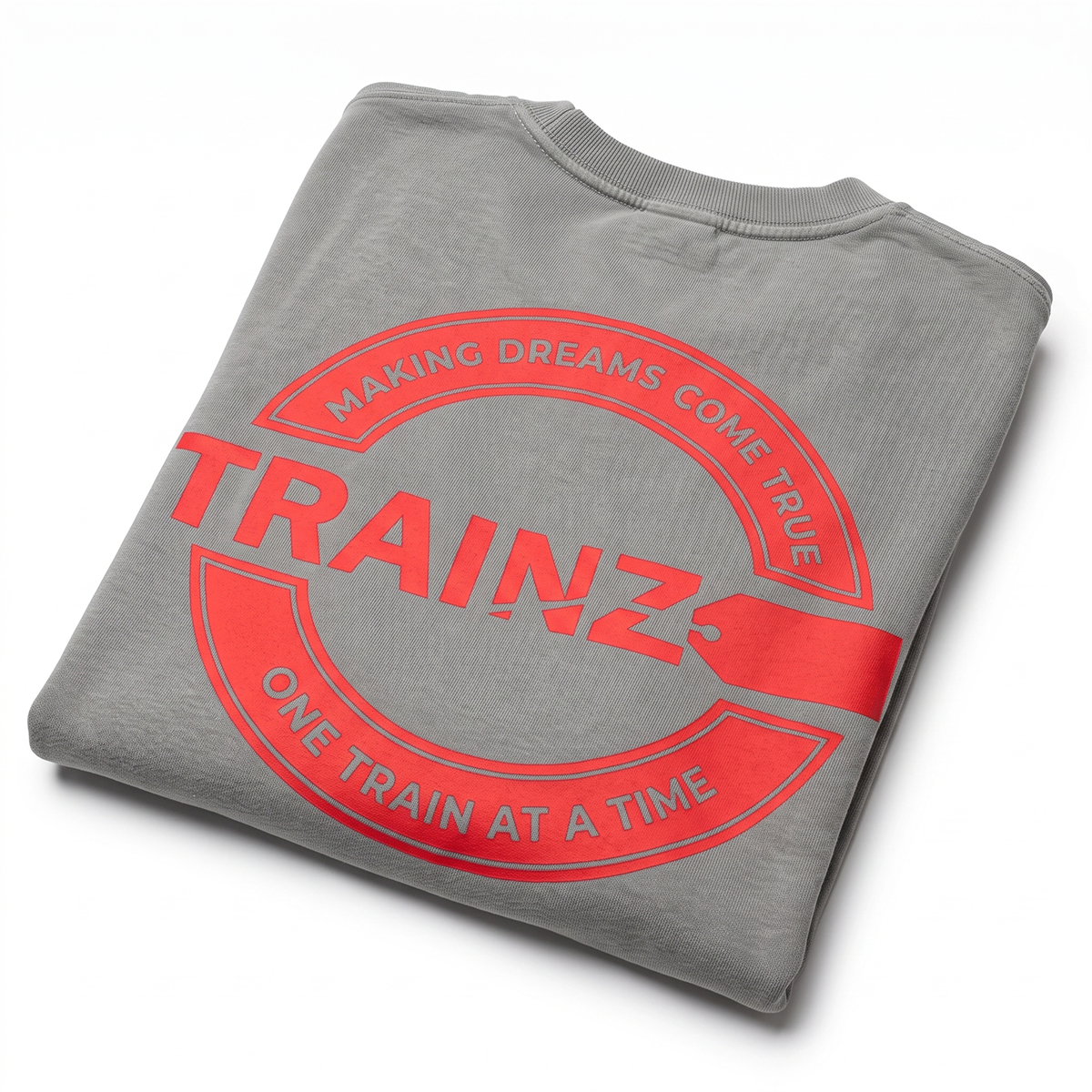 Trainz Official Trainz.com T-Shirt (Gray)