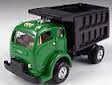 Classic Metal Works 30115 HO Mini Metals Green&Black 1953 White 3000 Dump Truck