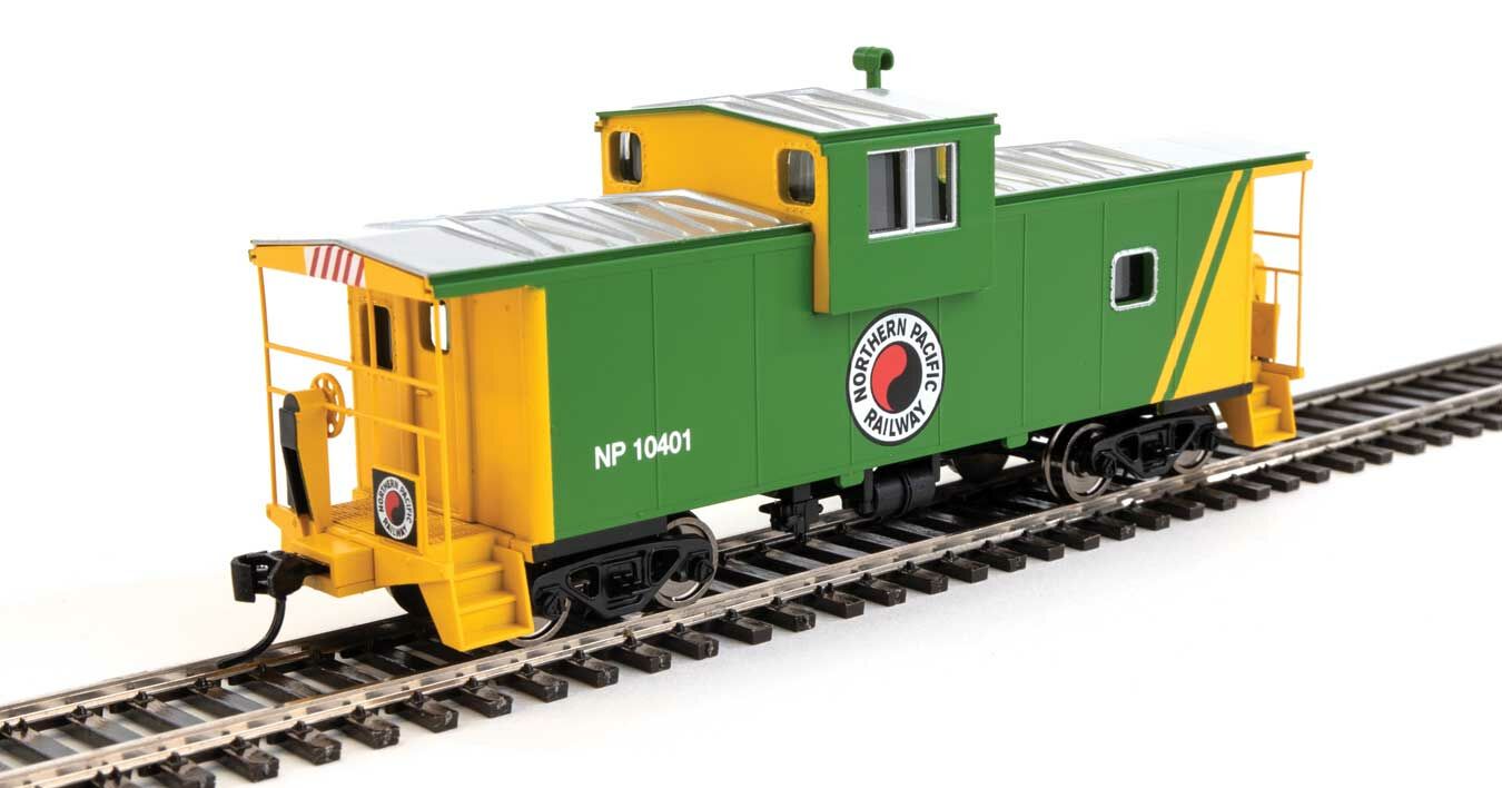 Walthers 910-8718 HO NP International Extended Wide-Vision Caboose RTR #10401 LN/Box