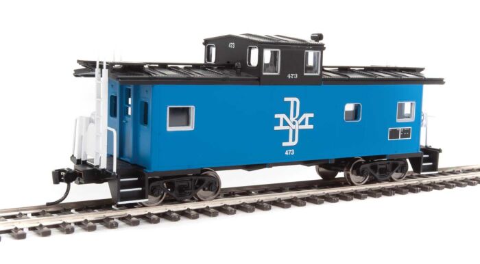 Walthers 910-8751 HO Boston & Maine International Wide-Vision Caboose Car #473