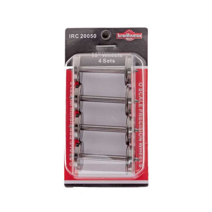 InterMountain 20050 O 33" Brass Insulated Wheelset (Pack of 4)