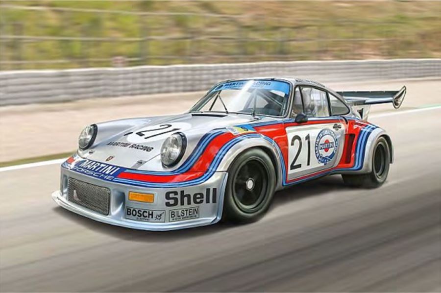 Italeri 3625 1:24 Porsche Carrera RSR Turbo Race Car Plastic Model Kit