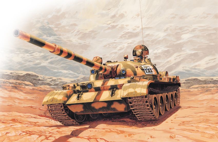 Italeri 7006 1:72 T-62 Military Tank Model Kit