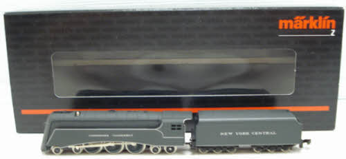Marklin 88075 Z Scale New York Central J2 Streamlined Steam Locomotive