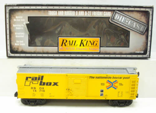 MTH 30-8404 Rail Box Diecast Boxcar LN/Box