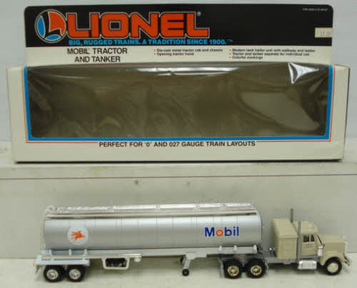 Lionel 6-12808 O Gauge Mobil Tank-Tractor Trailer Truck LN/Box