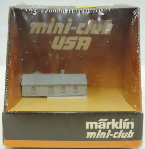 Marklin 2638 Z Mini-Club Ranch House Cast Resin Measures 2 1/2 Wide X 1 1/2 Deep