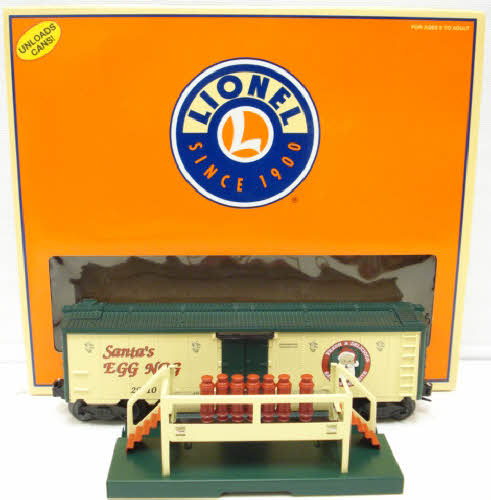Lionel 6-29810 O Gauge Operating Egg Nog Milk Car LN/Box