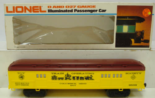 Lionel 6-9535 O Gauge TTOS Baggage Car #1977