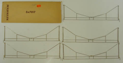 Marklin 7017 HO Wire Catenary (Set of 5)