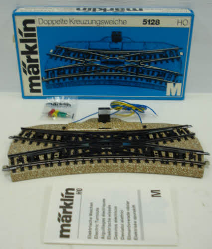 Marklin 5128 HO Scale Double Slip Switch