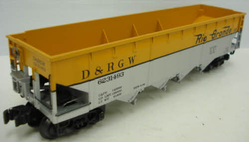 K-Line K623-1493 O Gauge Denver & Rio Grande Western Diecast Hopper LN/Box