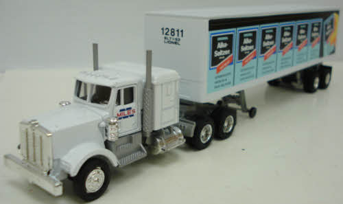Lionel 6-12811 O Alka-Seltzer Tractor Trailer Truck NIB