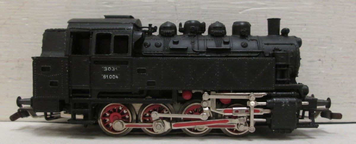 Marklin 3031 HO Scale DB 0-8-0 Steam Tank Locomotive #81004 EX/Box