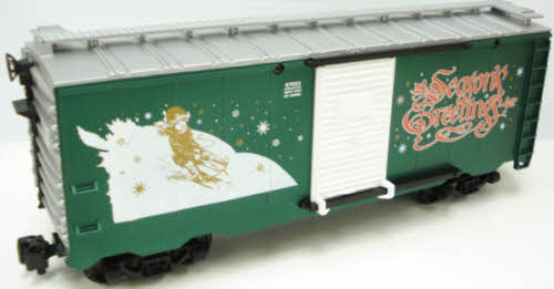 Lionel 8-87022 G Scale 2001 Christmas Boxcar NIB