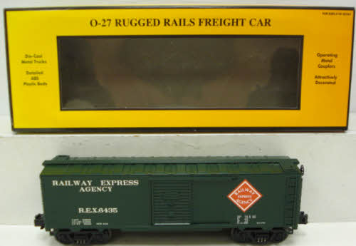 MTH 33-7413 O Gauge REA Single Door Box Car #6435 LN/Box