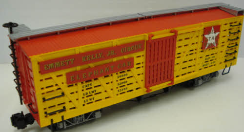 Bachmann 98171 G Scale Emmett Kelley Circus Elephant Stock Car #153 LN/Box