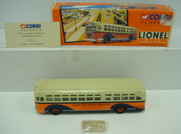 Corgi 54011 1:50 Lionel City Motor Coach Co. GM 4507 Bus LN/Box