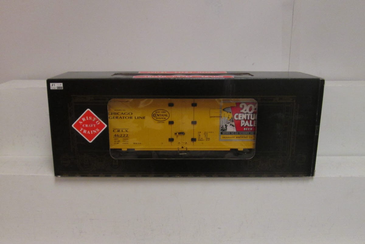 Aristo-Craft 46222 G Scale 20th Century Beer 40' Reefer NIB