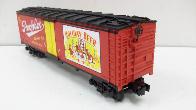 MTH 30-78009 O Gauge Holiday Beer Reefer Car