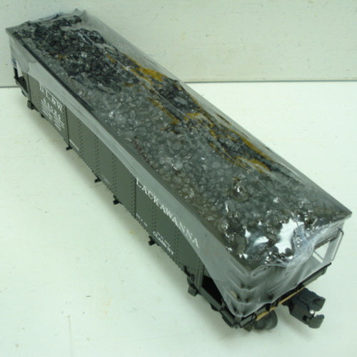 K-Line K623-1472 O Delaware, Lackawanna & Western 4-Bay Hopper w/ Load #84031 LN/Box