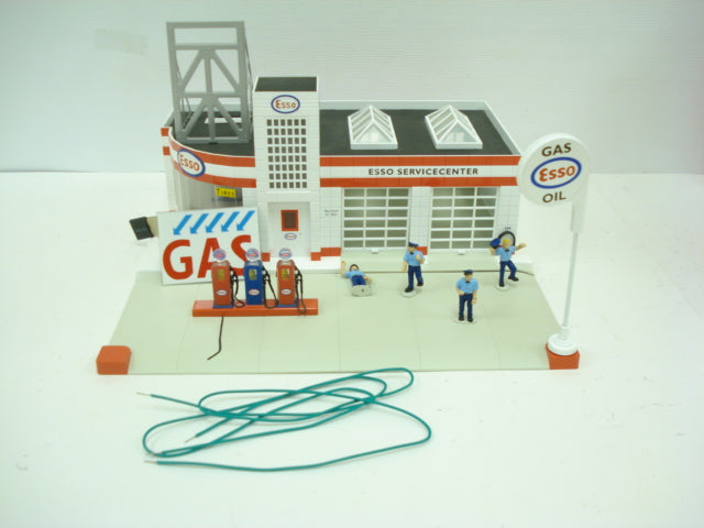 Lionel 6-24183 O Gauge Lionelville Esso Gas Station LN/Box