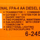 Lionel 6-24548 Canadian National FPA-4AA Unit Diesel Set #6765/#6767 LN/Box