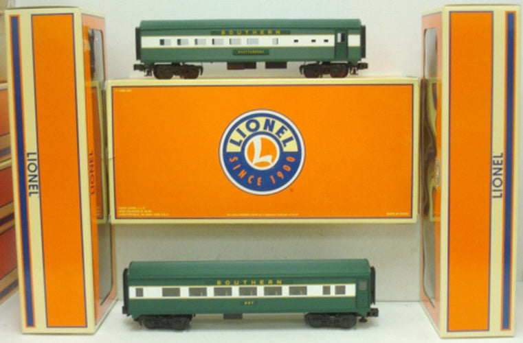 Lionel 6-25126 Southern Streamliner Passenger Car (Set of 2) LN/Box