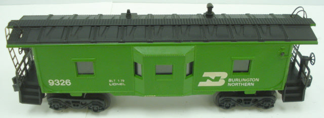 Lionel 6-9326 O Gauge Burlington Northern Bay Window Caboose LN/Box