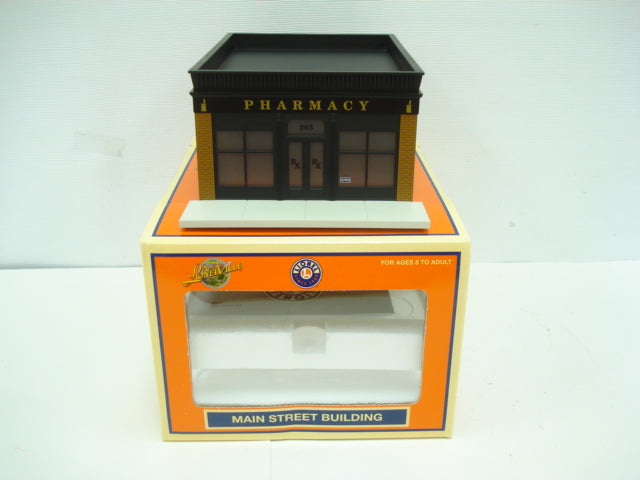 Lionel 6-34128 O Assembled Pharmacy Building LN/Box
