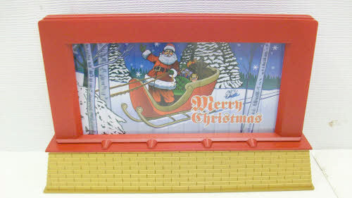 Lionel 6-24228 O Gauge Christmas Operating Billboard LN/Box