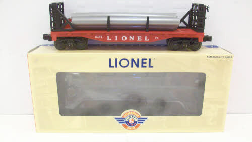 Lionel 6-39435 PWC Flatcar with Pipes #6477 LN/Box