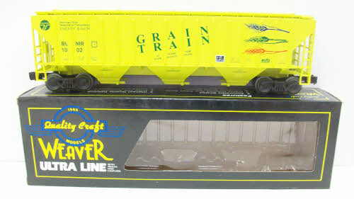 Weaver 1002 O Gauge State of Washington Grain Trian Hopper Car #1002 LN/Box
