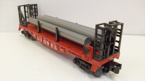 Lionel 6-39435 PWC Flatcar with Pipes #6477 LN/Box