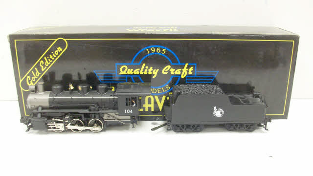 Weaver O BRASS CNJ 0-6-0 Steam Switcher #104 LN/Box