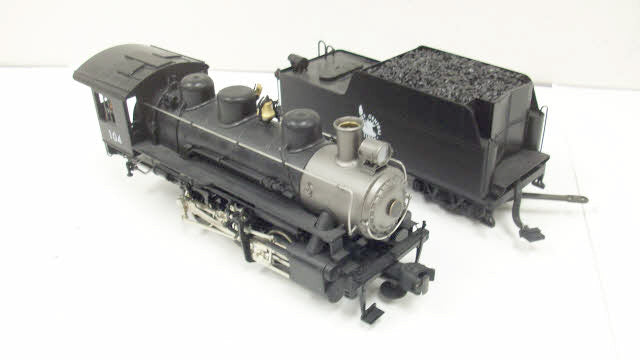 Weaver O BRASS CNJ 0-6-0 Steam Switcher #104 LN/Box
