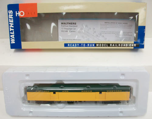 Walthers 932-6803 HO C & NW Pullman Standard 72' Baggage Car LN/Box