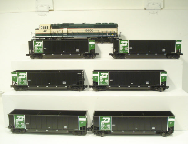Lionel 6-31710 O Gauge Burlington Northern Coal Diesel Freight Set LN/Box