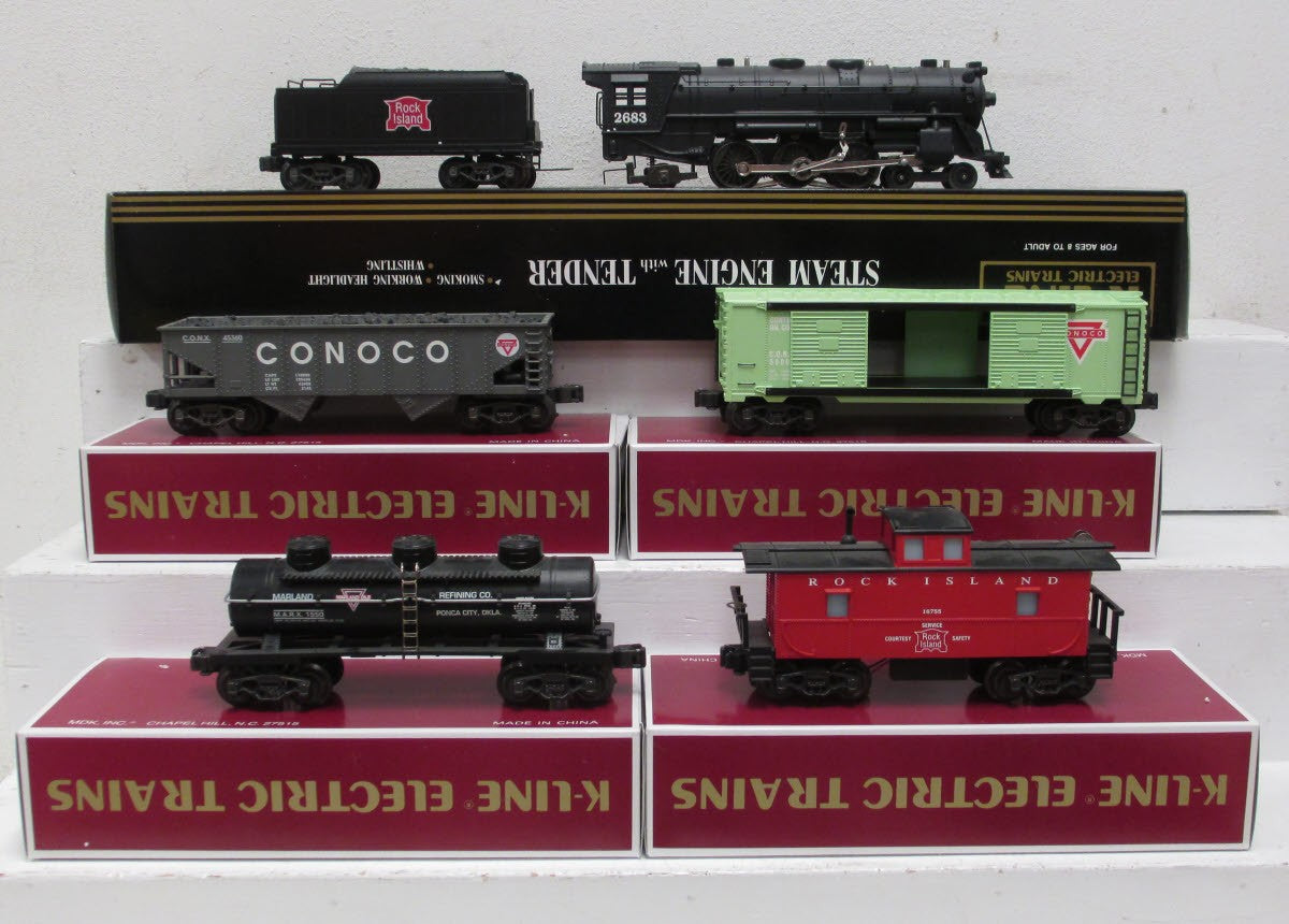 K-Line O Gauge Conoco Collector Edition Steam Starter Train Set MT/Box