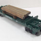 Lionel 6-26883 O Gauge Weyerhaeuser Log Dump Car #117 LN/Box
