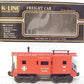 K-Line K614-1051 Atchison Topeka & Santa Fe Bay Window Caboose LN/Box
