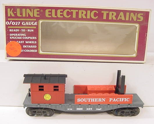K-Line K6855 O Gauge Southern Pacific Work Caboose (Classic) LN/Box