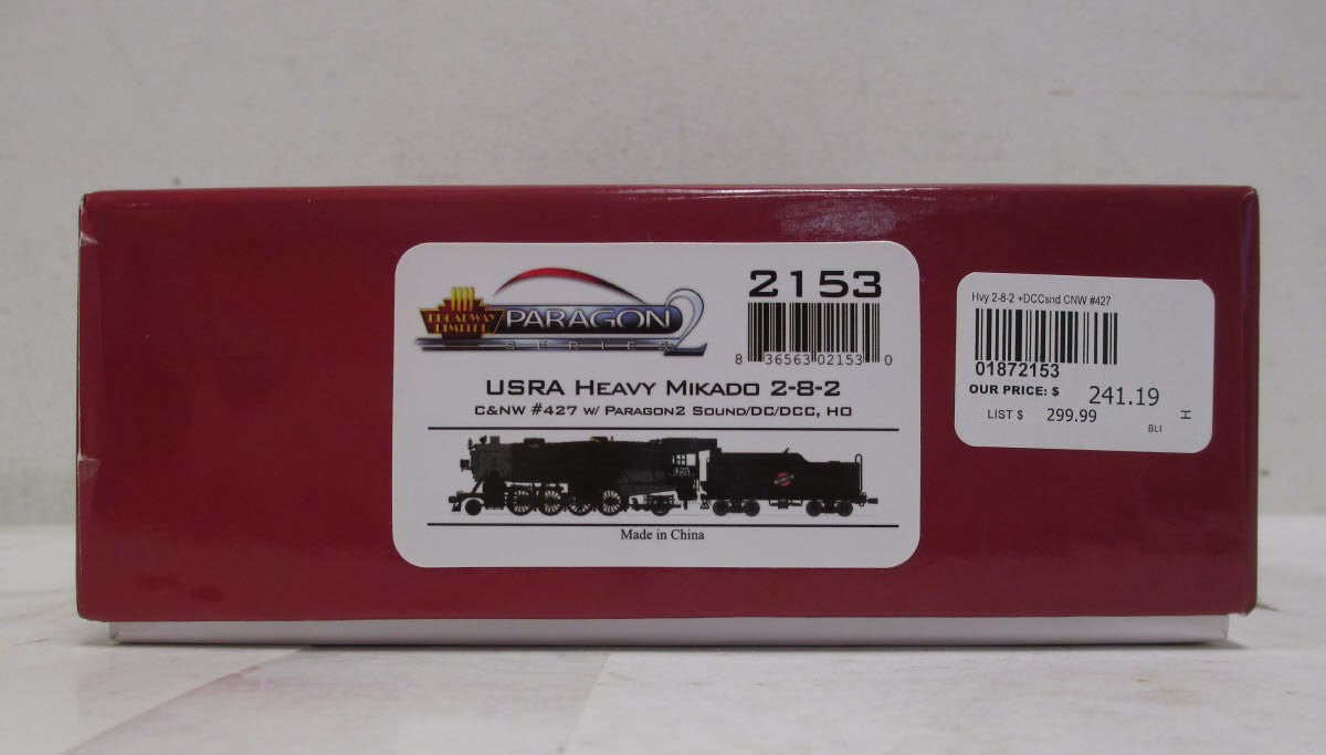 Broadway Limited 2153 HO Chicago & North Western Heavy 2-8-2 Mikado #427