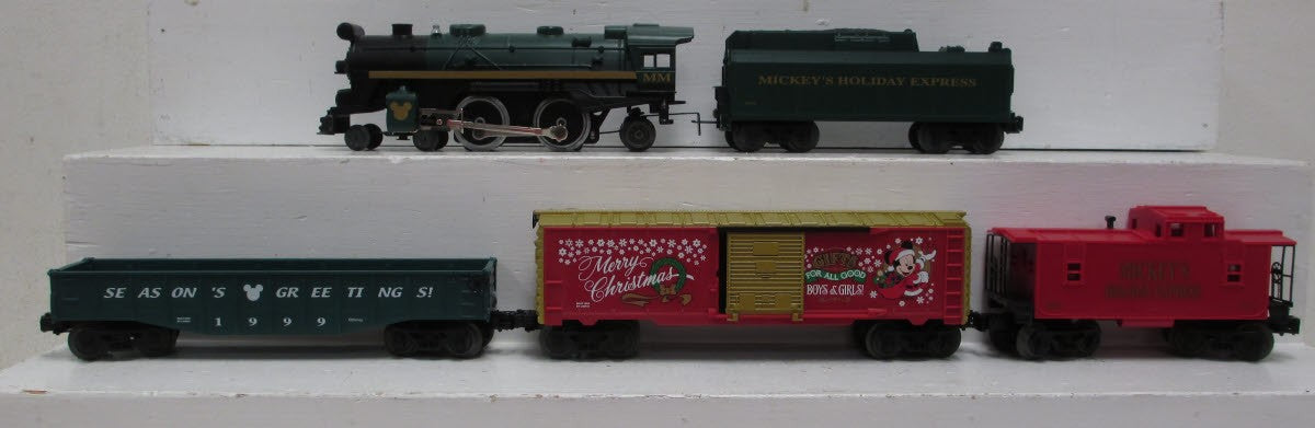 Lionel 7-99001 O Gauge Mickey's Holiday Express Steam Train Set LN/Box